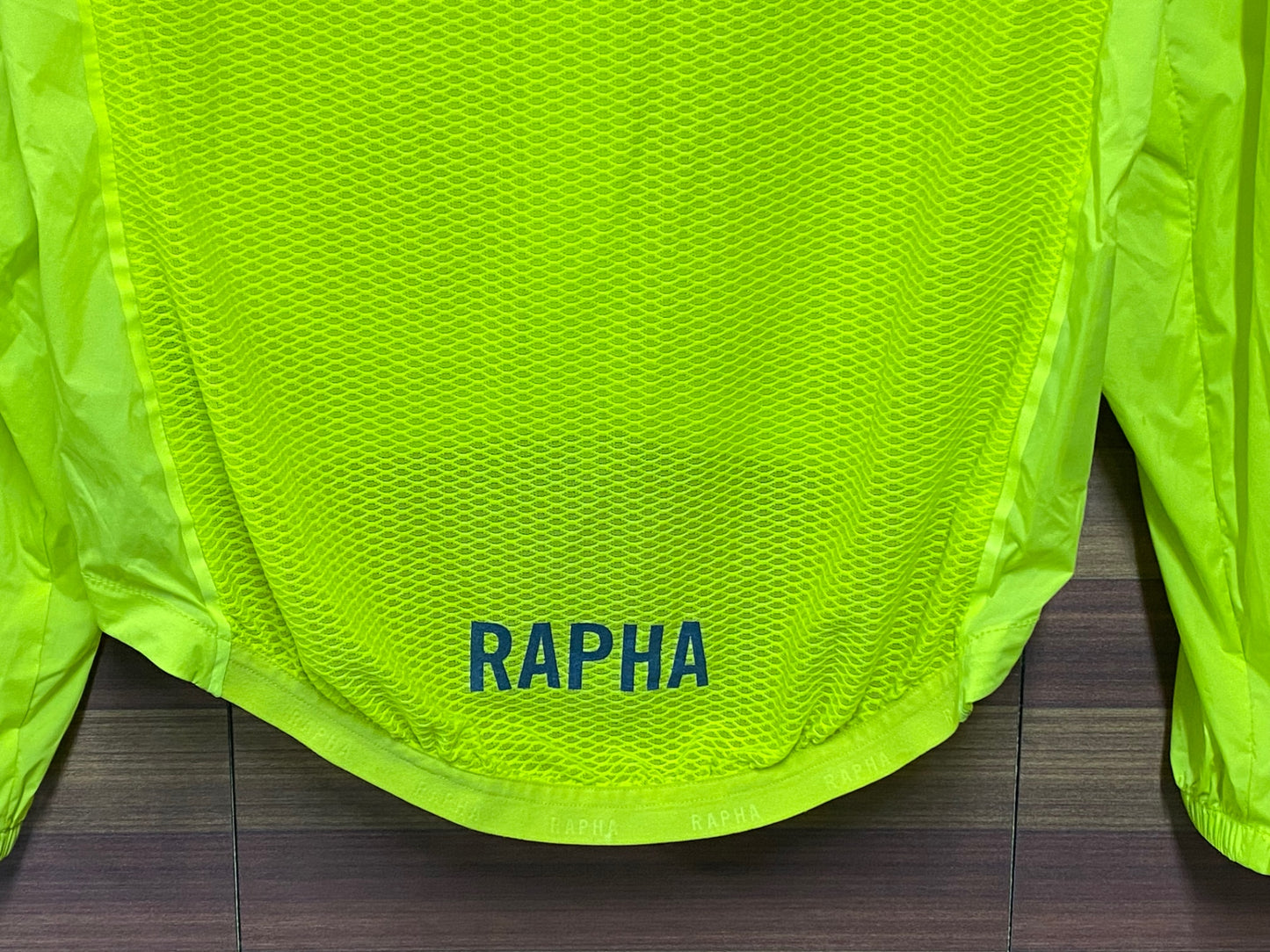 II624 ラファ Rapha PRO TEAM LIGHTWEIGHT WIND JACKET 長袖 ウィンドブレーカー 黄 S