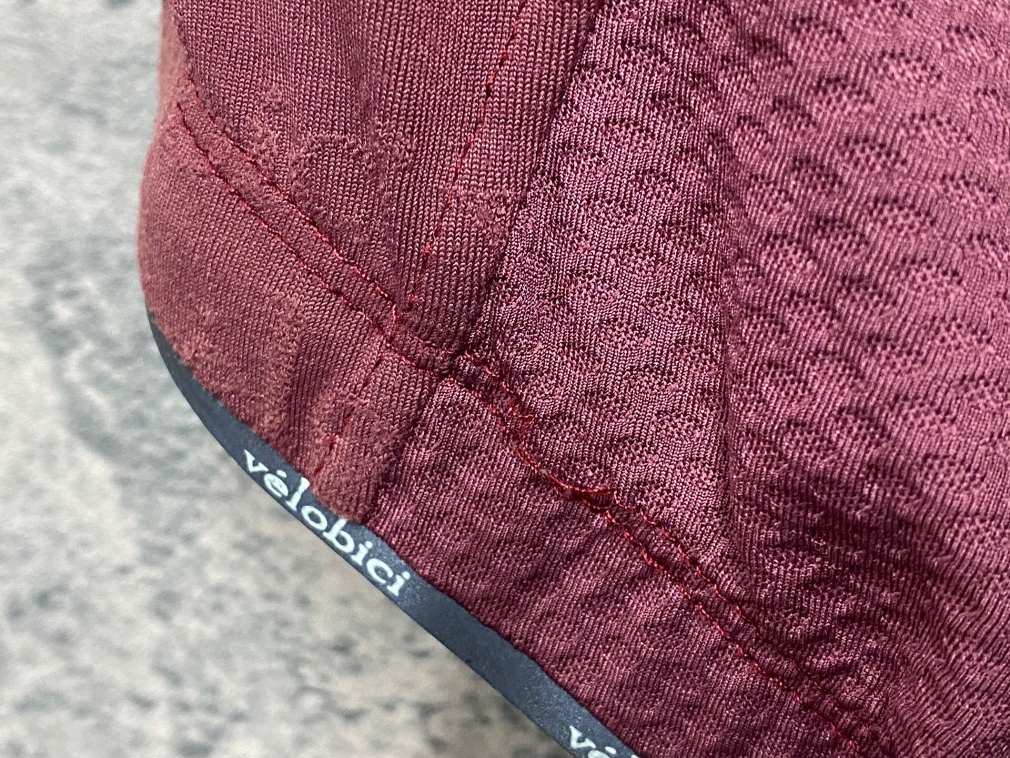 JB281 ヴェロビチ Velobici Rene 半袖 サイクルジャージ バーガンディー M