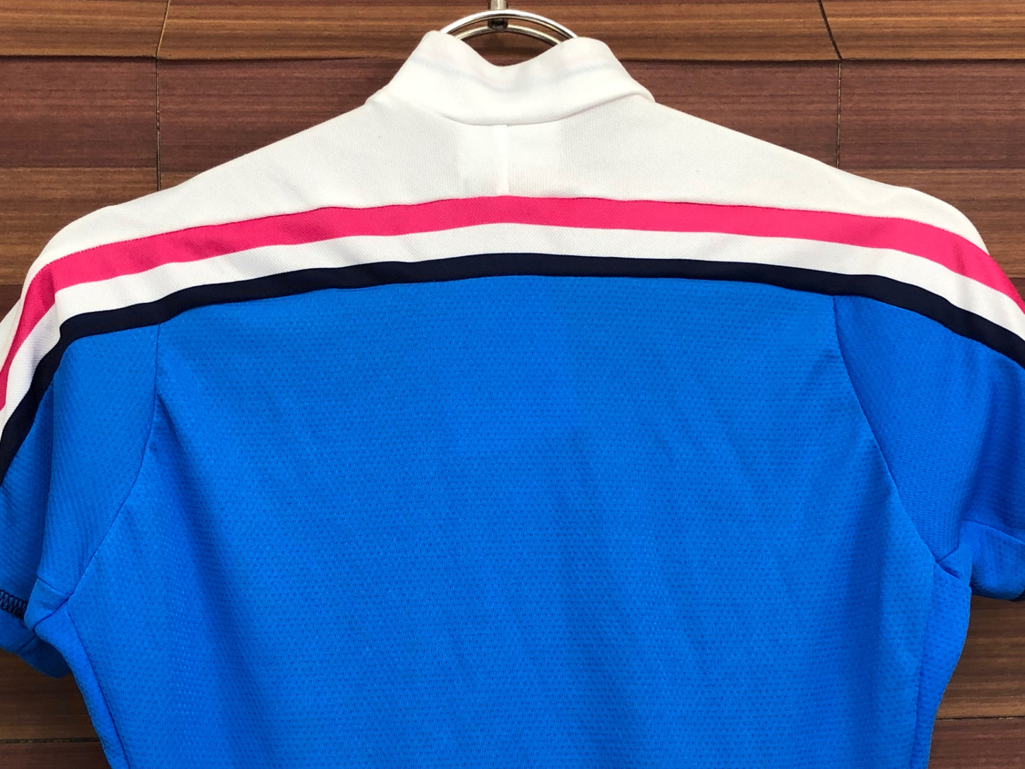 IR910 スポーツフル sportful 半袖 ハーフジップ サイクルジャージ 青 白 XS