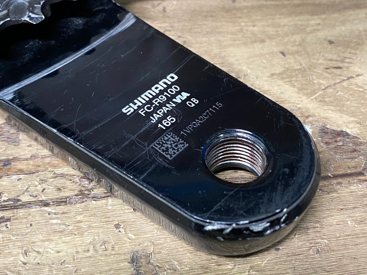 IM835 パイオニア Pioneer SGY-PM930HL 左 ペダリングモニター クランクセット SHIMANO DURA-ACE FC-R9100 165mm 52/36T