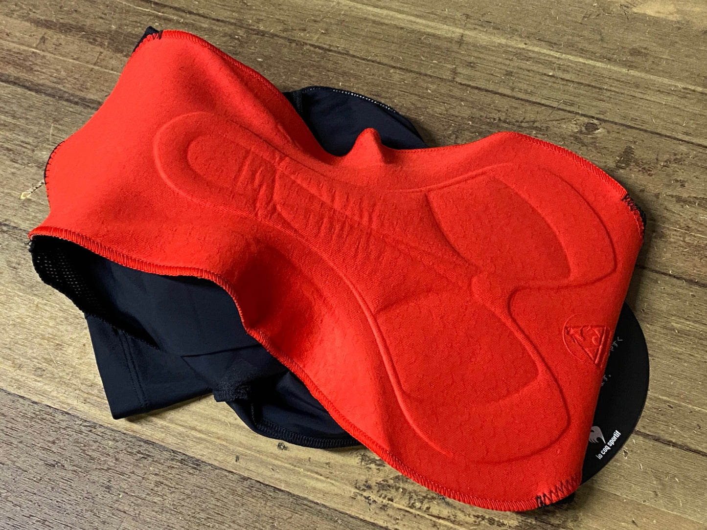 IQ195 ルコックスポルティフ le coq sportif レーサータイツ 黒 S