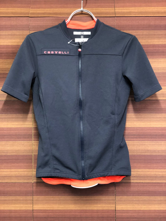 IR209 カステリ castelli 半袖サイクルジャージ グレーXS レディース