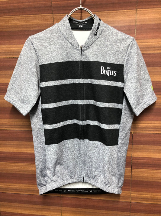 IP663 パールイズミ PEARL IZUMI ビートルズ 半袖 サイクルジャージ グレー Mサイズ