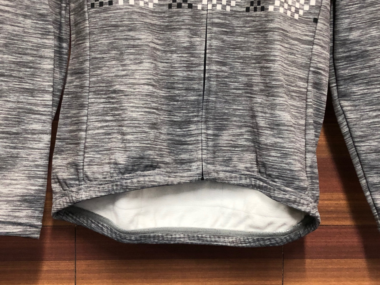 IT643 パールイズミ PEARL iZUMi 長袖 サイクルジャージ グレー M 裏起毛