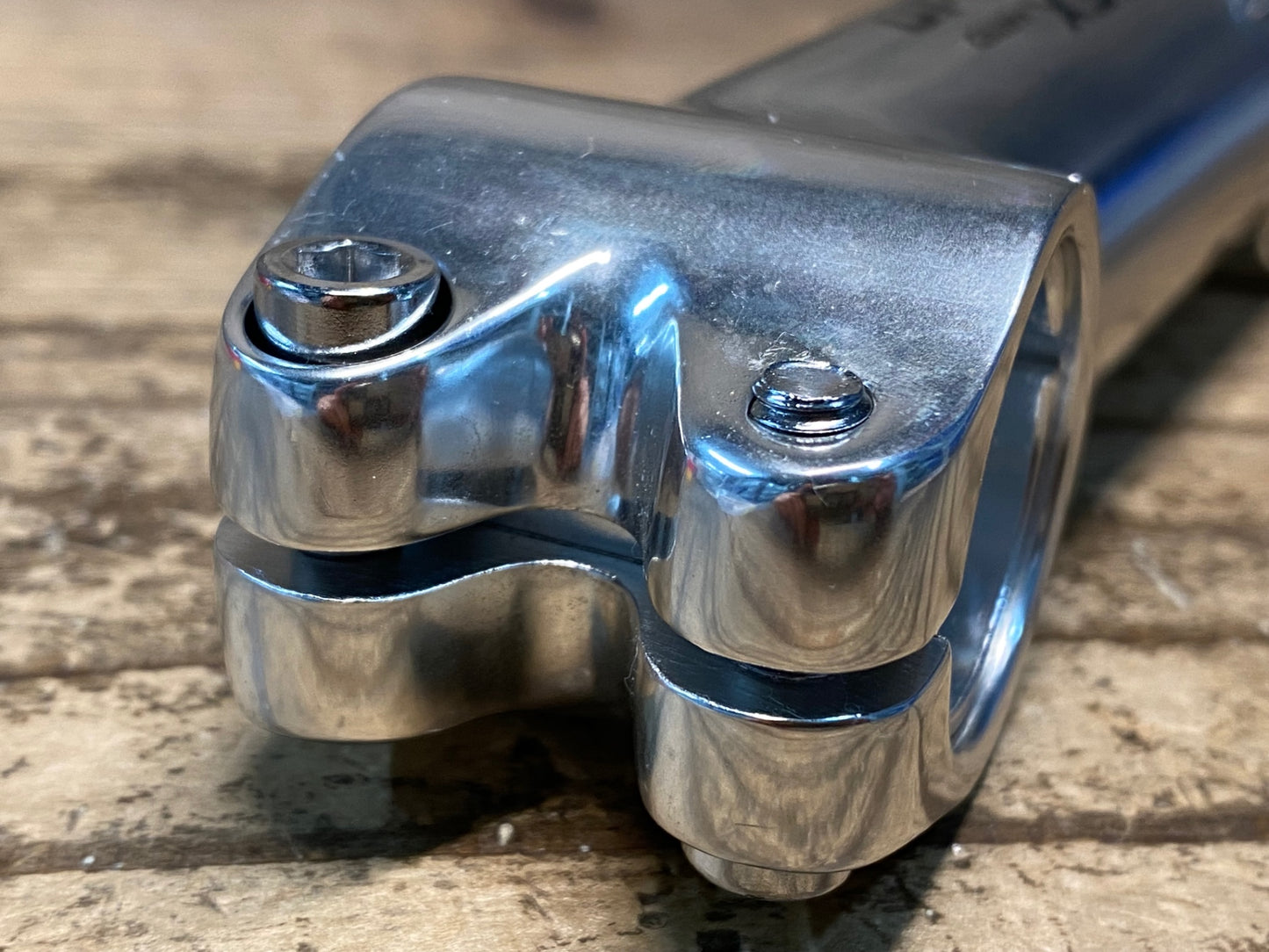 JB522 日東 NITTO UI-5EX アルミ ステム シルバー 110mm Φ26.0 OS/Φ25.4