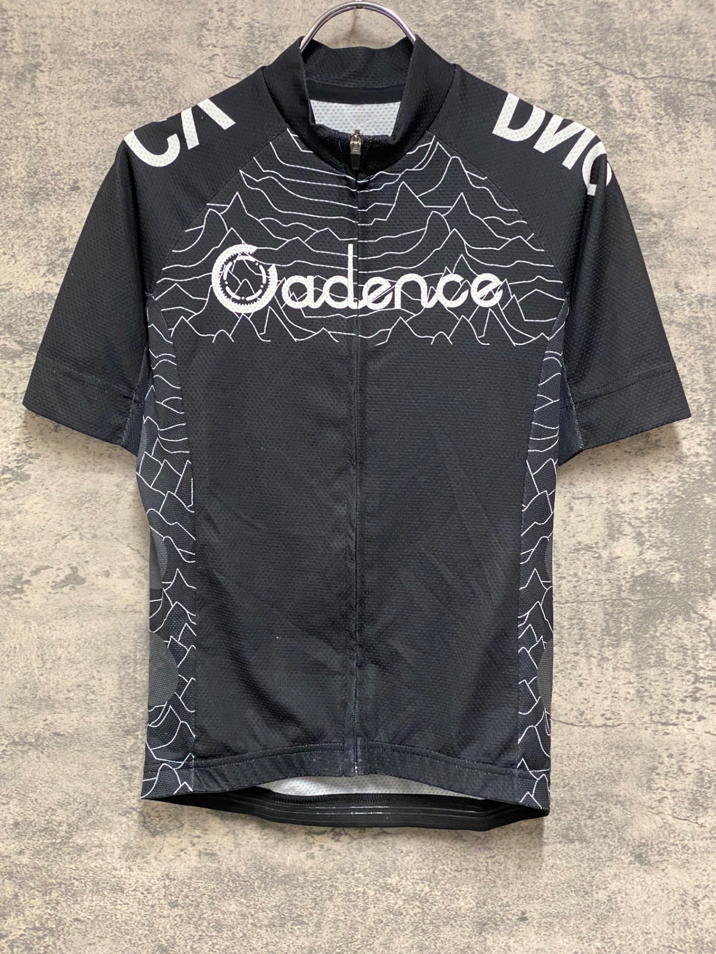 JB391 ケイデンス Cadence 半袖 サイクルジャージ 黒 S