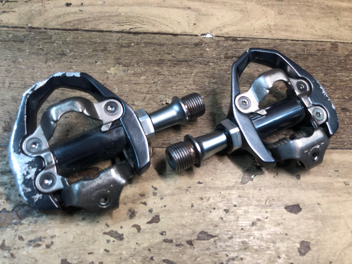 IN605 シマノ SHIMANO PD-ES600 ビンディングペダル SPD ※ガリ傷