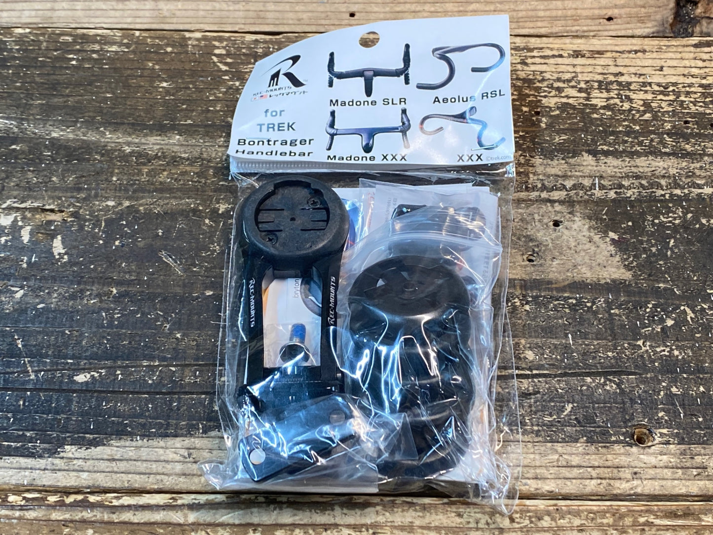 IP323 レックマウント REC MOUNT for TREK Bontrager HANDLEBAR用 サイコンマウント