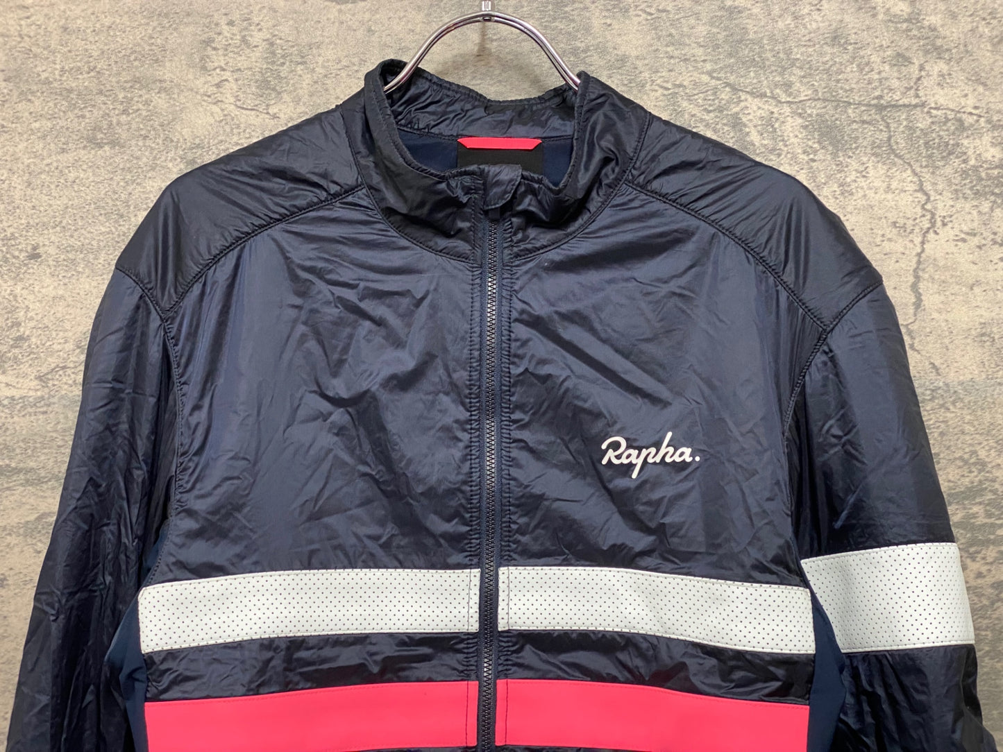 JB006 ラファ Rapha BREVET INSULATED JACKET 長袖 サイクルジャケット 紺 L