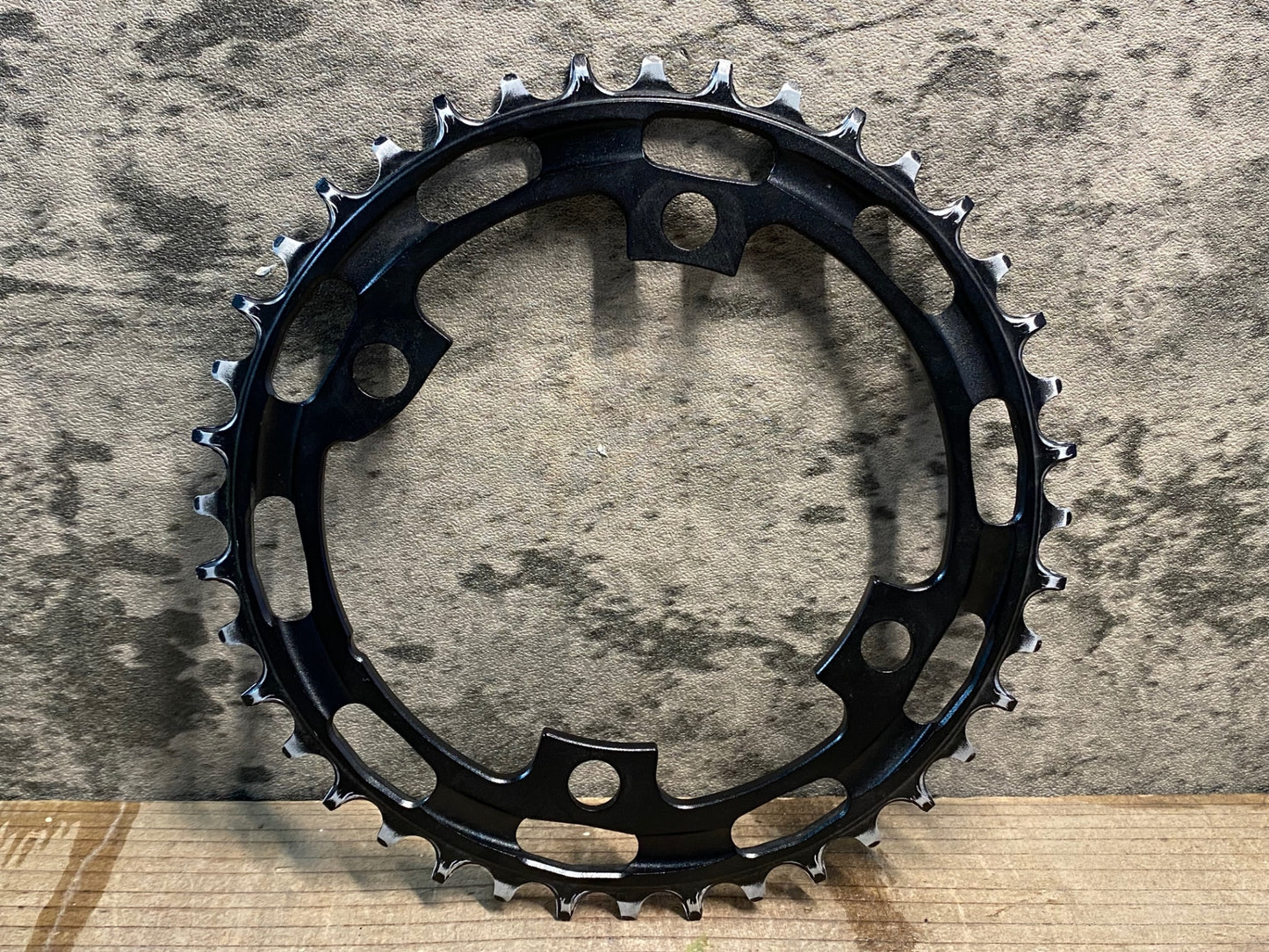 IX729 リデア RIDEA LAMI FLOW チェーンリング 黒 40T BCD110 シマノ11s