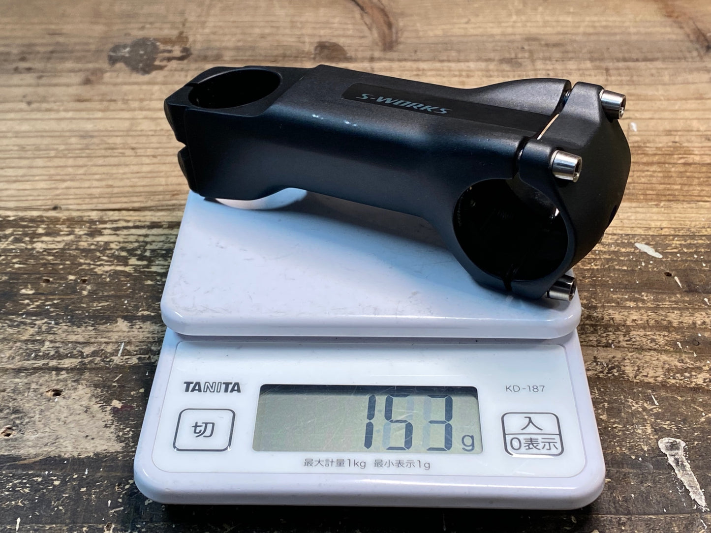 IS648 スペシャライズド SPECIALIZED エスワークス S-WORKS TARMAC STEM 100mm Φ31.8 OS 6°