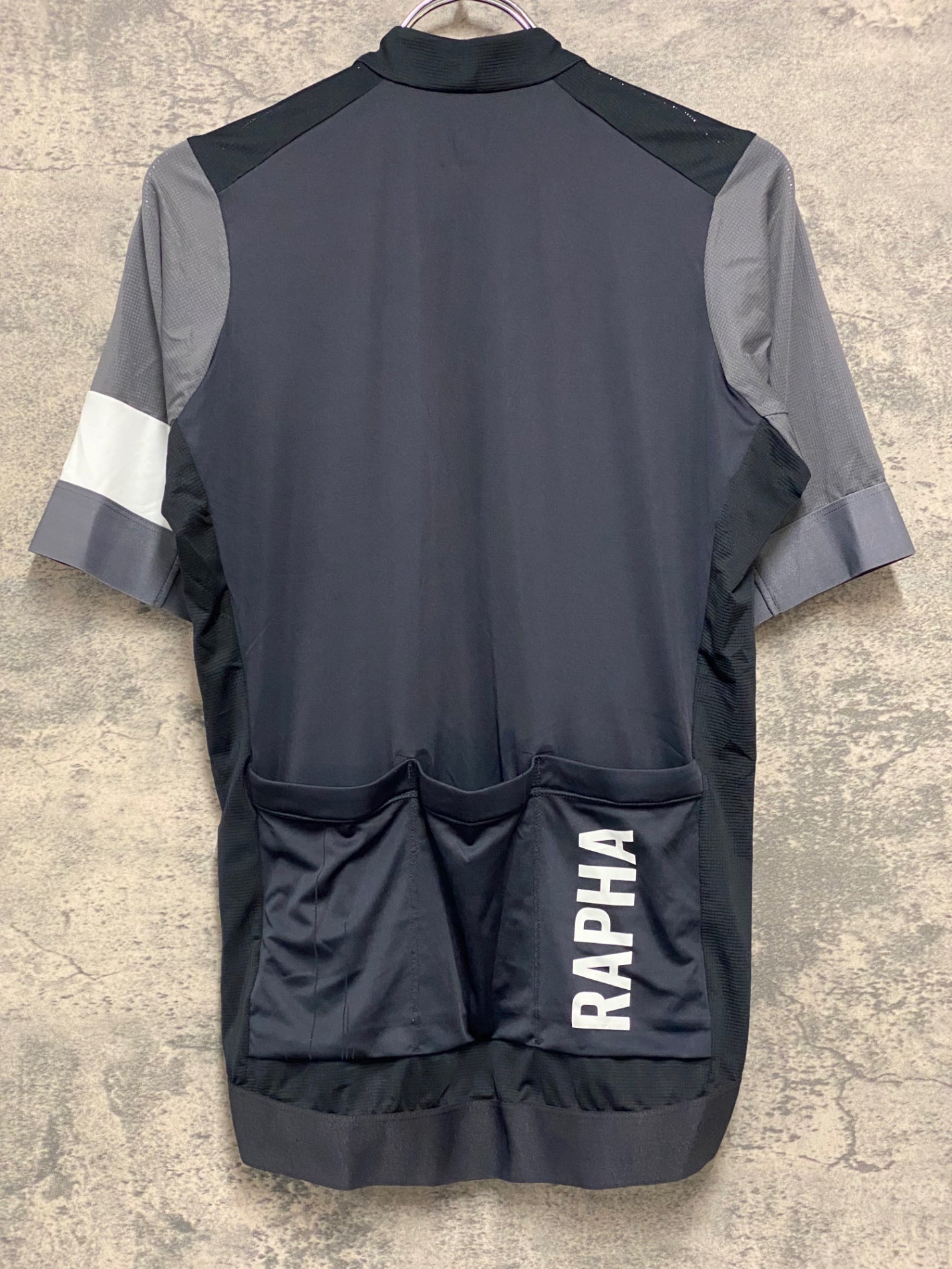 JC050 ラファ Rapha PRO TEAM TRAINING JERSEY 半袖 サイクルジャージ 黒 M