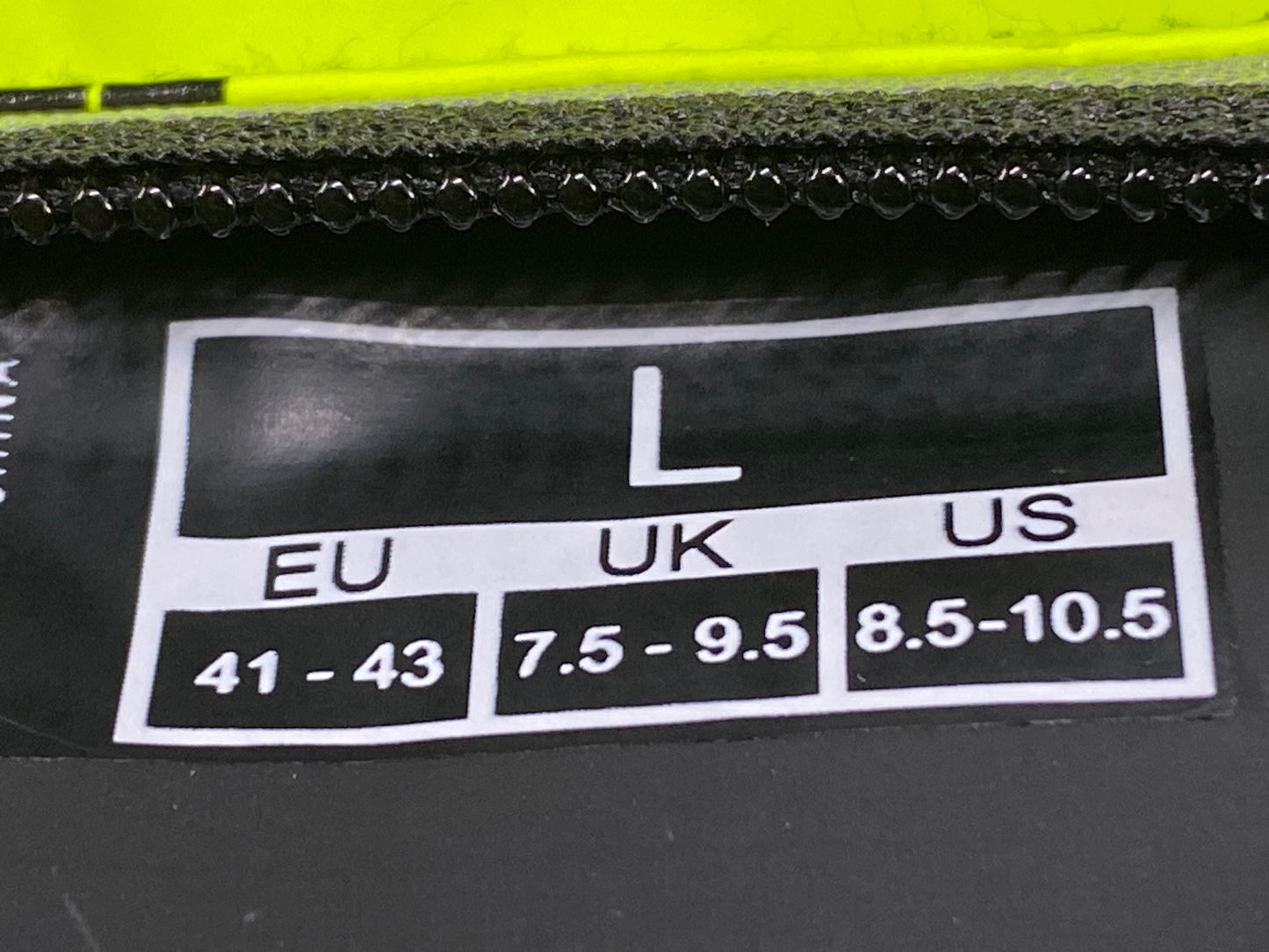 IM776 ノースウェーブ NORTHWAVE H2O Winter Overshoes シューズカバー 黄 黒 L