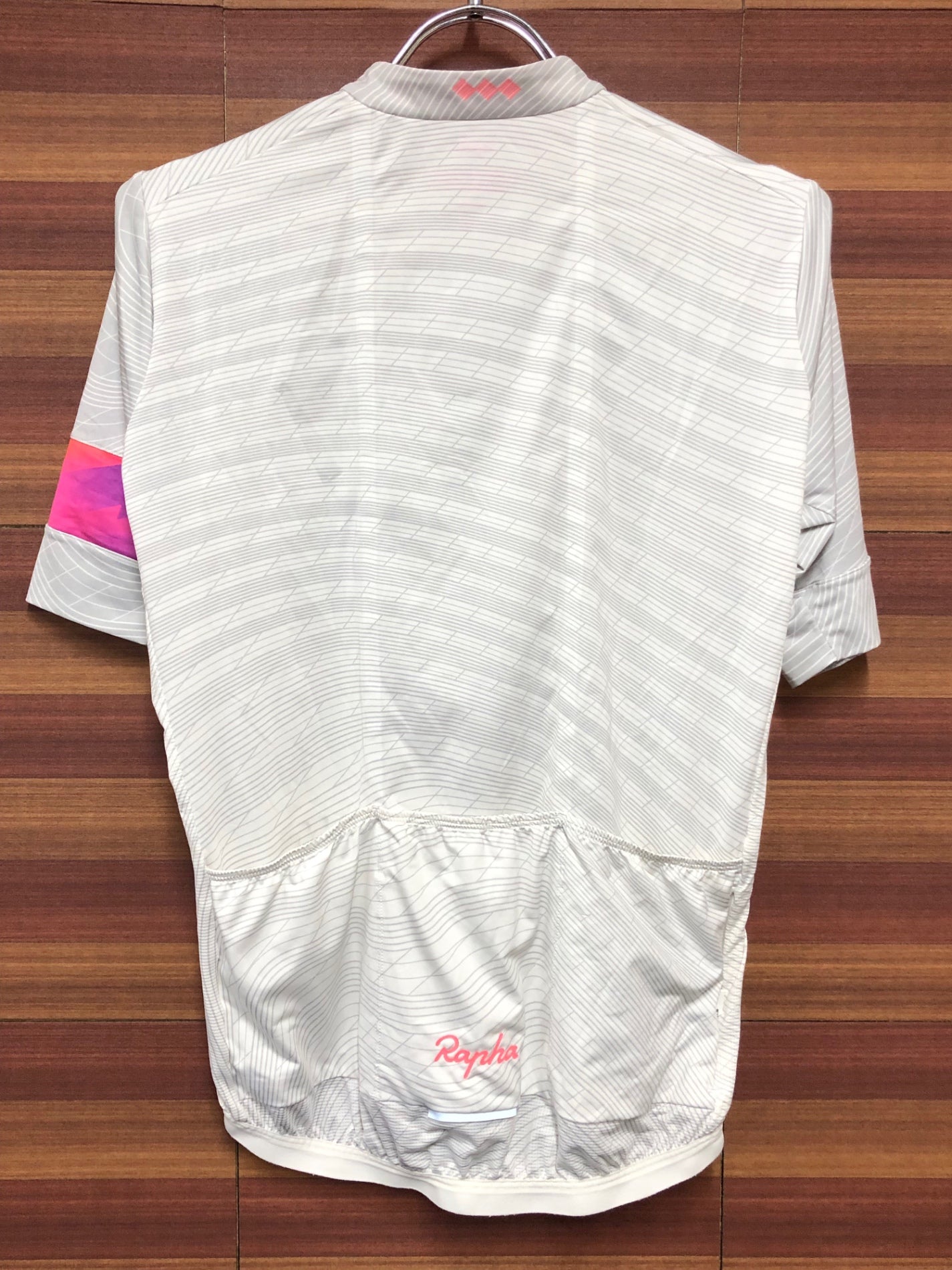 IN260 ラファ RAPHA EF EDUCATION FIRST PRO TEAM TRAINING JERSEY 半袖 サイクルジャージ 白 Mサイズ 未使用