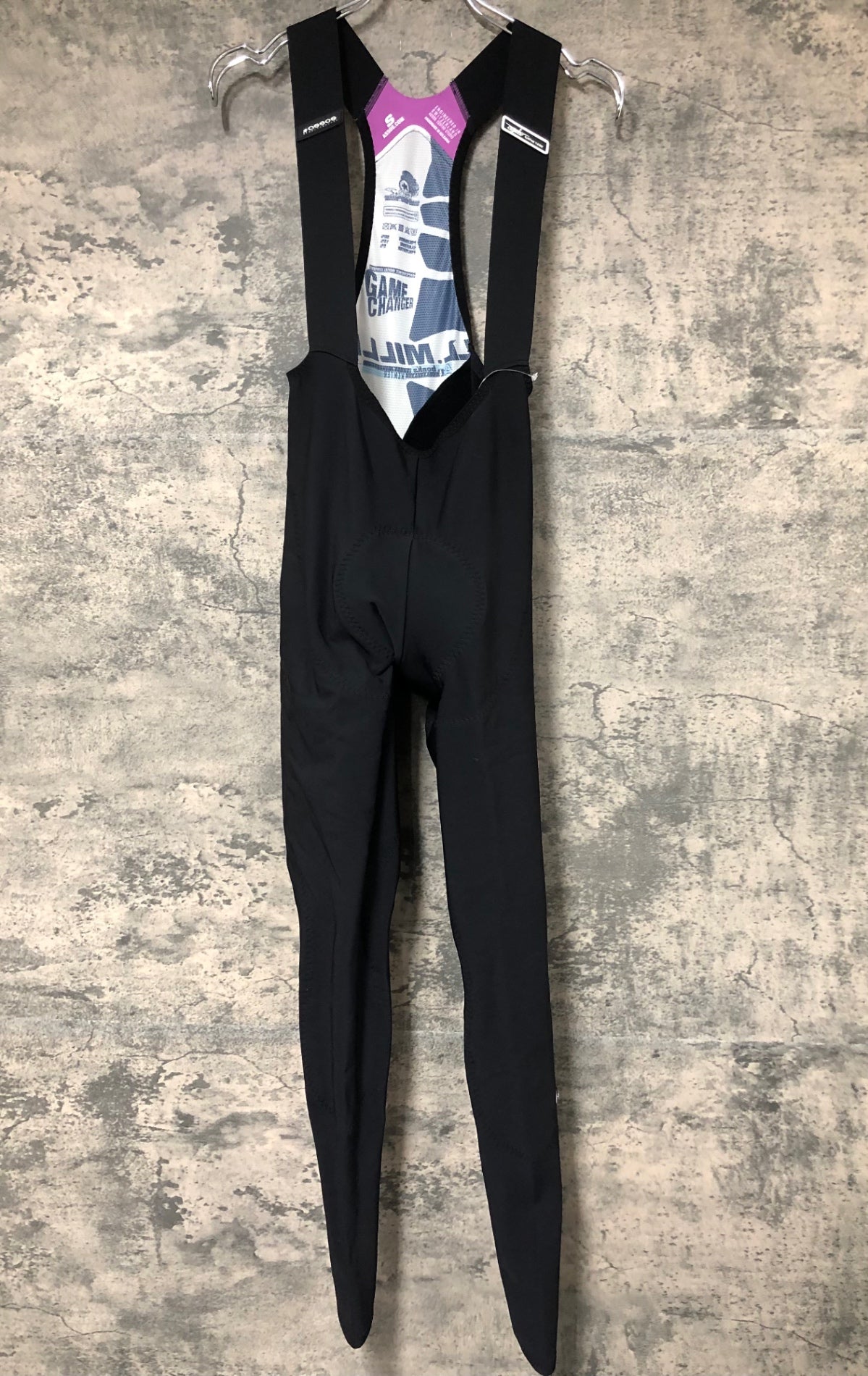 IY437 アソス assos LL.MILLE ビブタイツ 黒 S 裏起毛