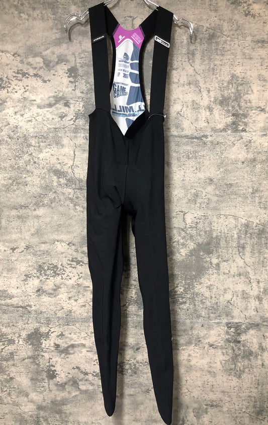 IY437 アソス assos LL.MILLE ビブタイツ 黒 S 裏起毛