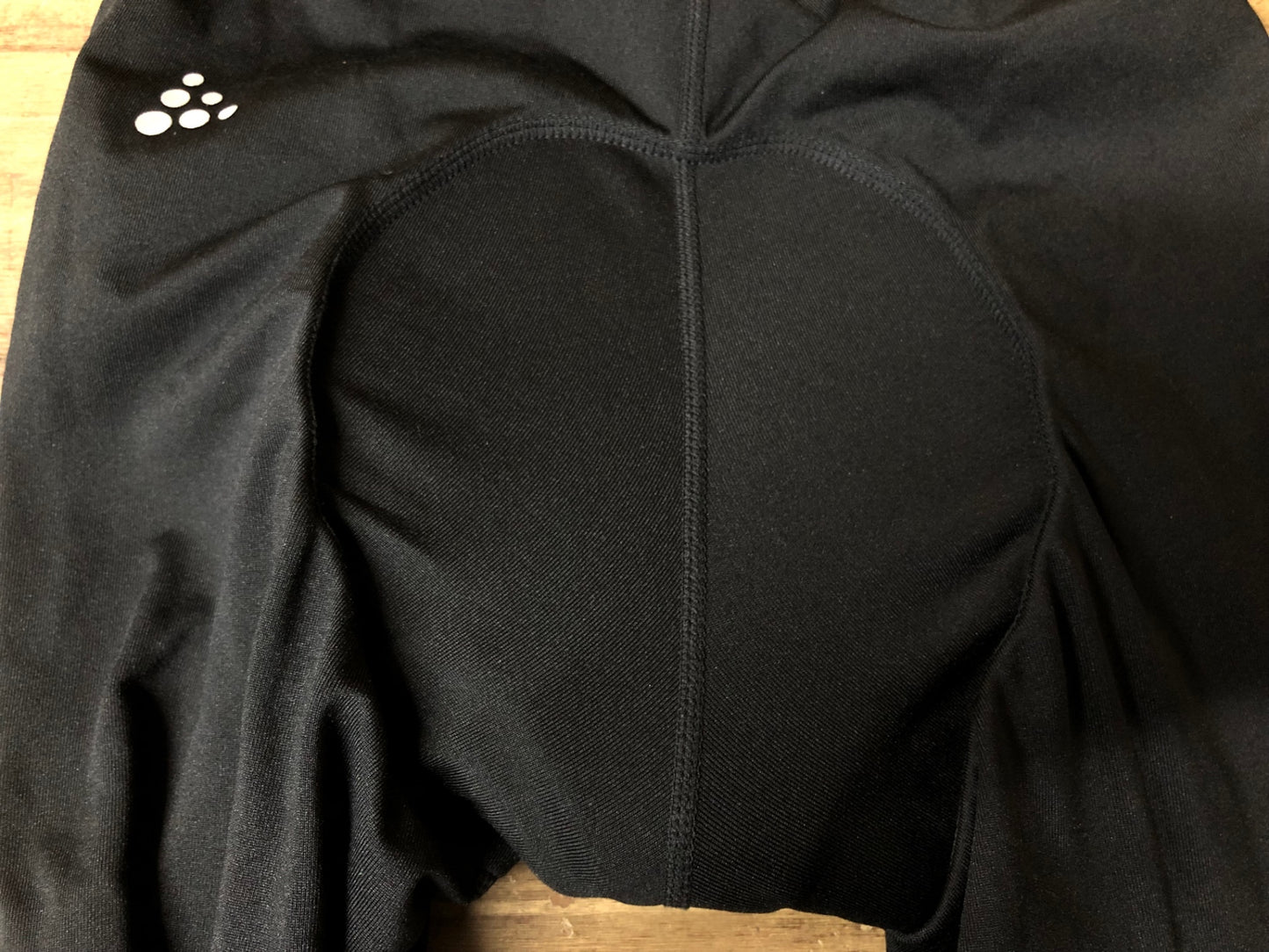 IY509 クラフト CRAFT レーサータイツ 黒 XS 裏起毛