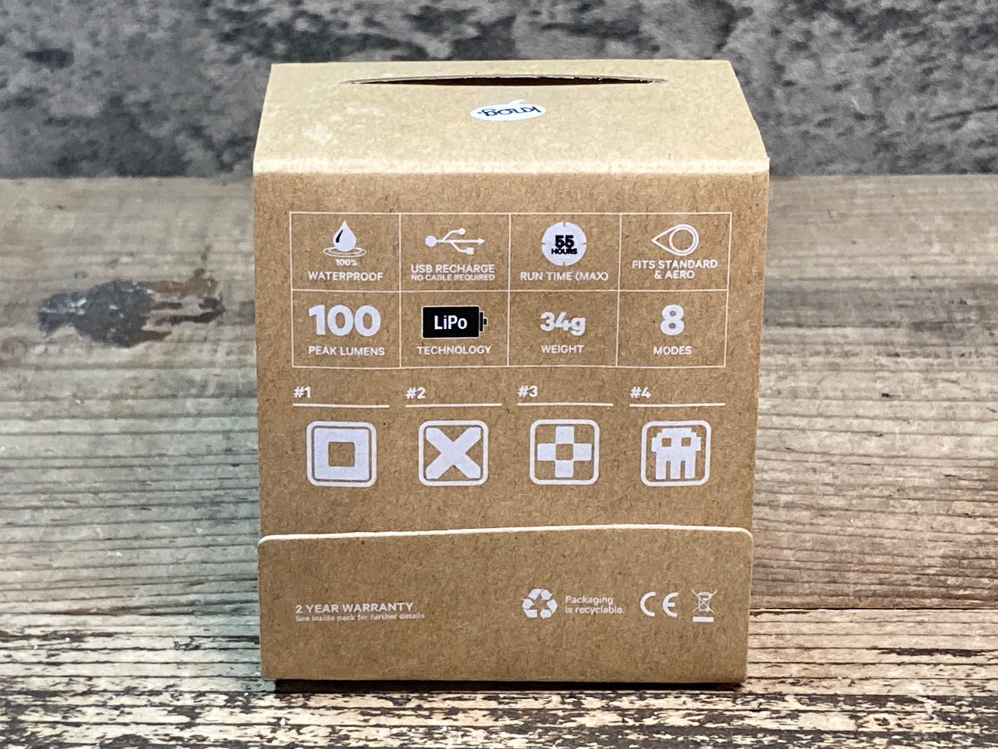 IR303 ノグ knog BLINDER FLASH PATTERN BIKE LIGHT X テールライト