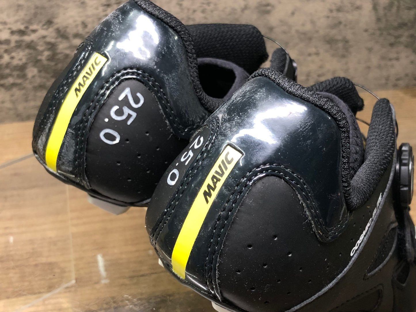 JC692 マヴィック MAVIC COSMIC ELITE ビンディングシューズ 黒 EU40 SPDアタッチメント
