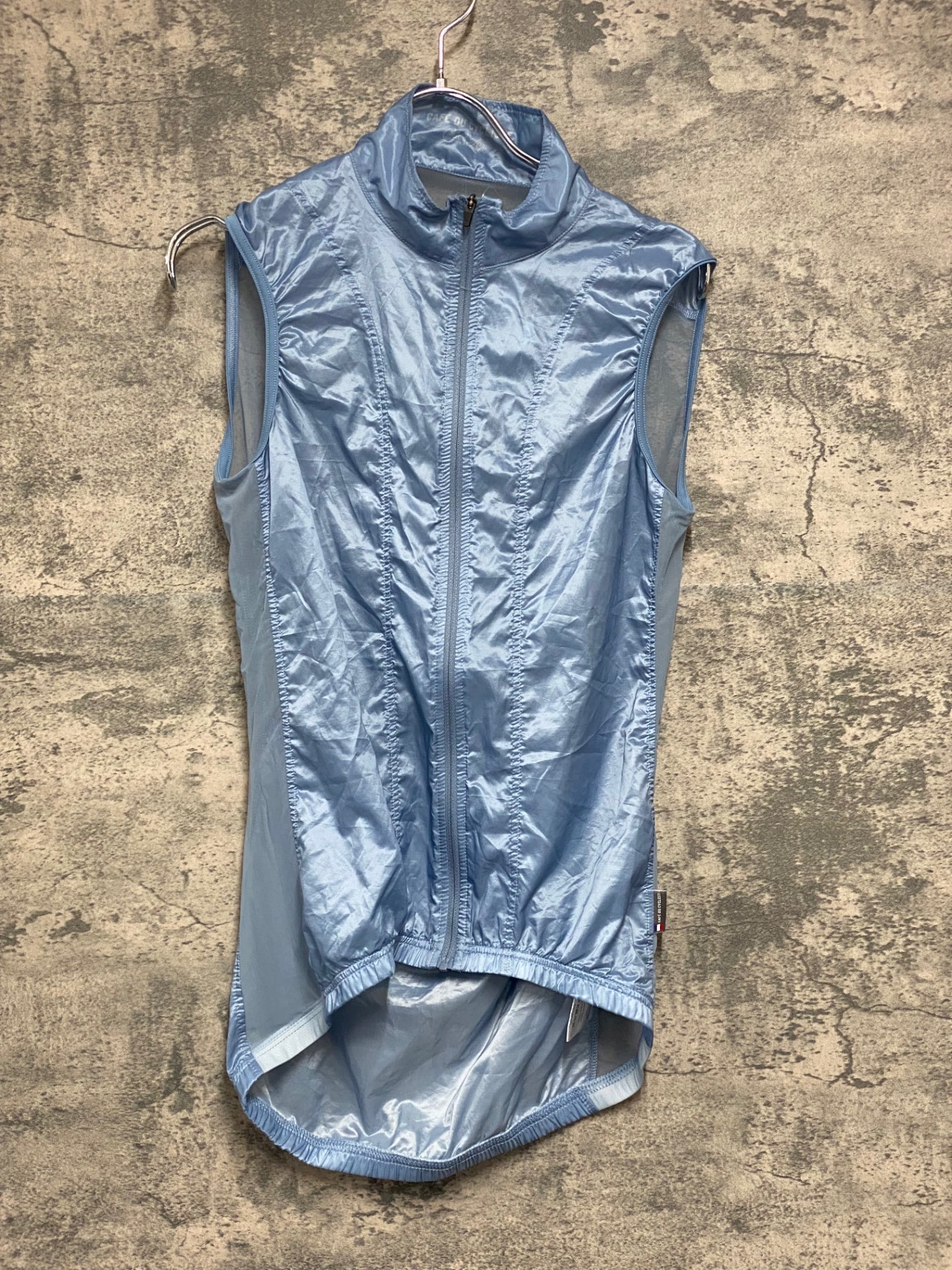 JE007 カフェドゥシクリステ CAFE DU CYCLISTE PETRA 防風 サイクルベスト ジレ M レディース