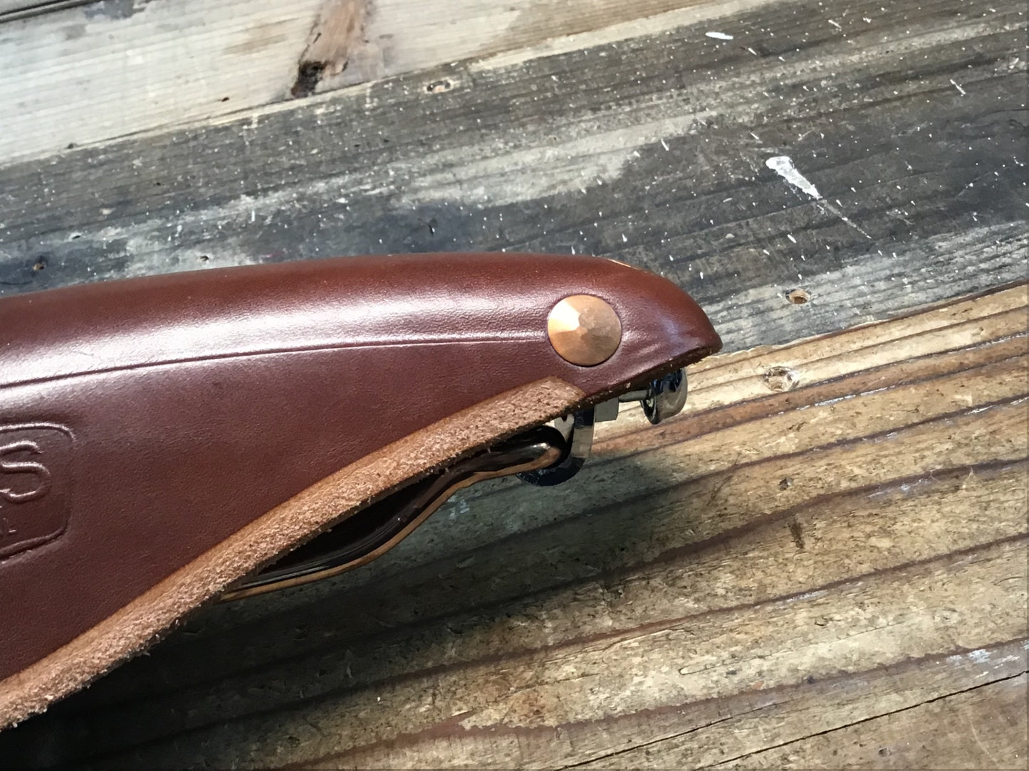 IS448 ブルックス BROOKS B17 SPECIAL サドル ブラウン