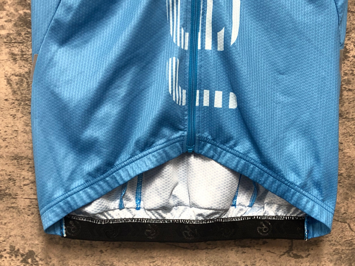 JC763 レリック reric 半袖 サイクルジャージ 水 M