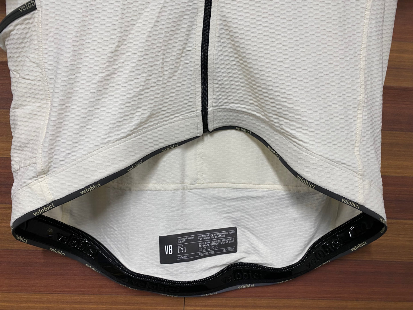 IO522 ヴェロビチ velobici Internationalist JERSEY 半袖 サイクルジャージ 白 5