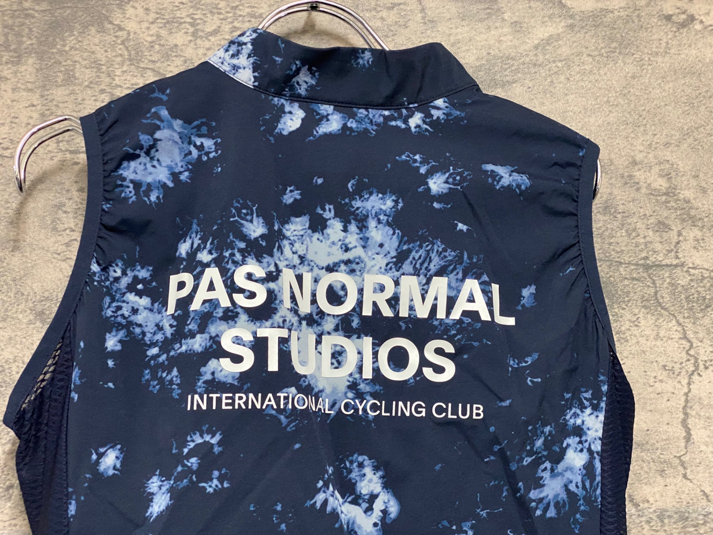 JD970 パスノーマルスタジオ PAS NORMAL STUDIOS ジレ サイクルベスト 青 L