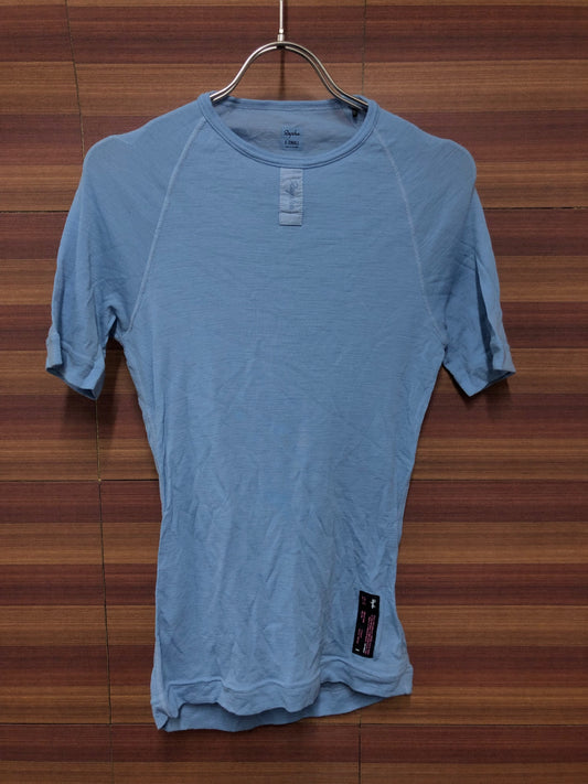 IP241 ラファ Rapha MERINO BASE LAYER - SHORT SLEEVE 半袖 べースレイヤー 水 XS
