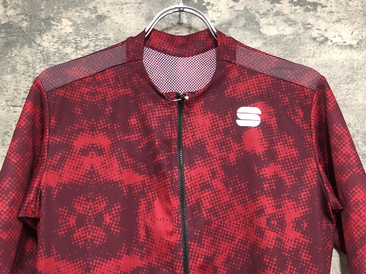 IV571 スポーツフル sportful 半袖サイクルジャージ 赤 L