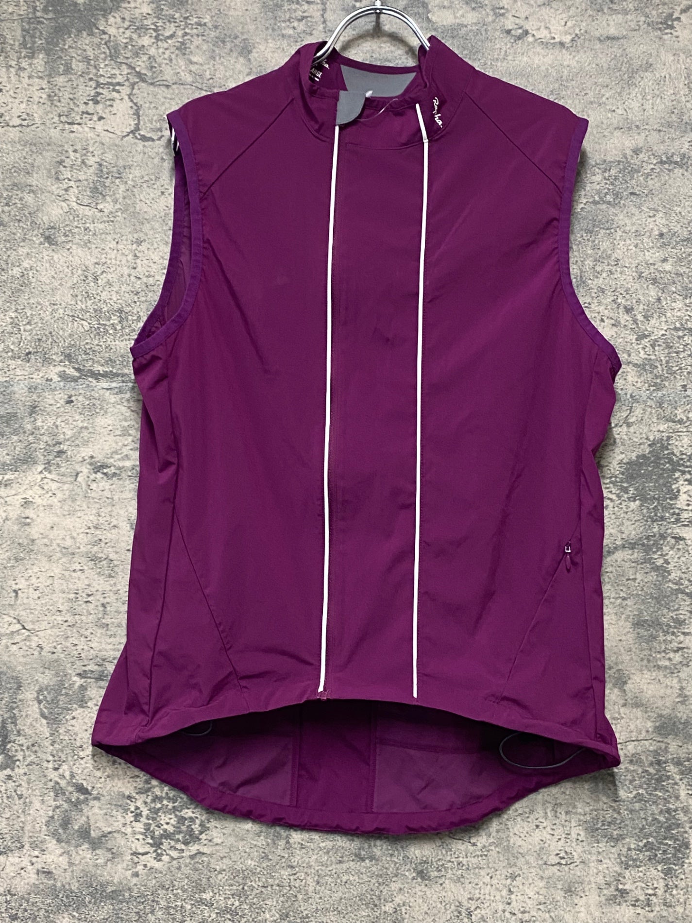JB010 ラファ Rapha BREVET GILET WITH POCKETS サイクルベスト ジレ 紫 L