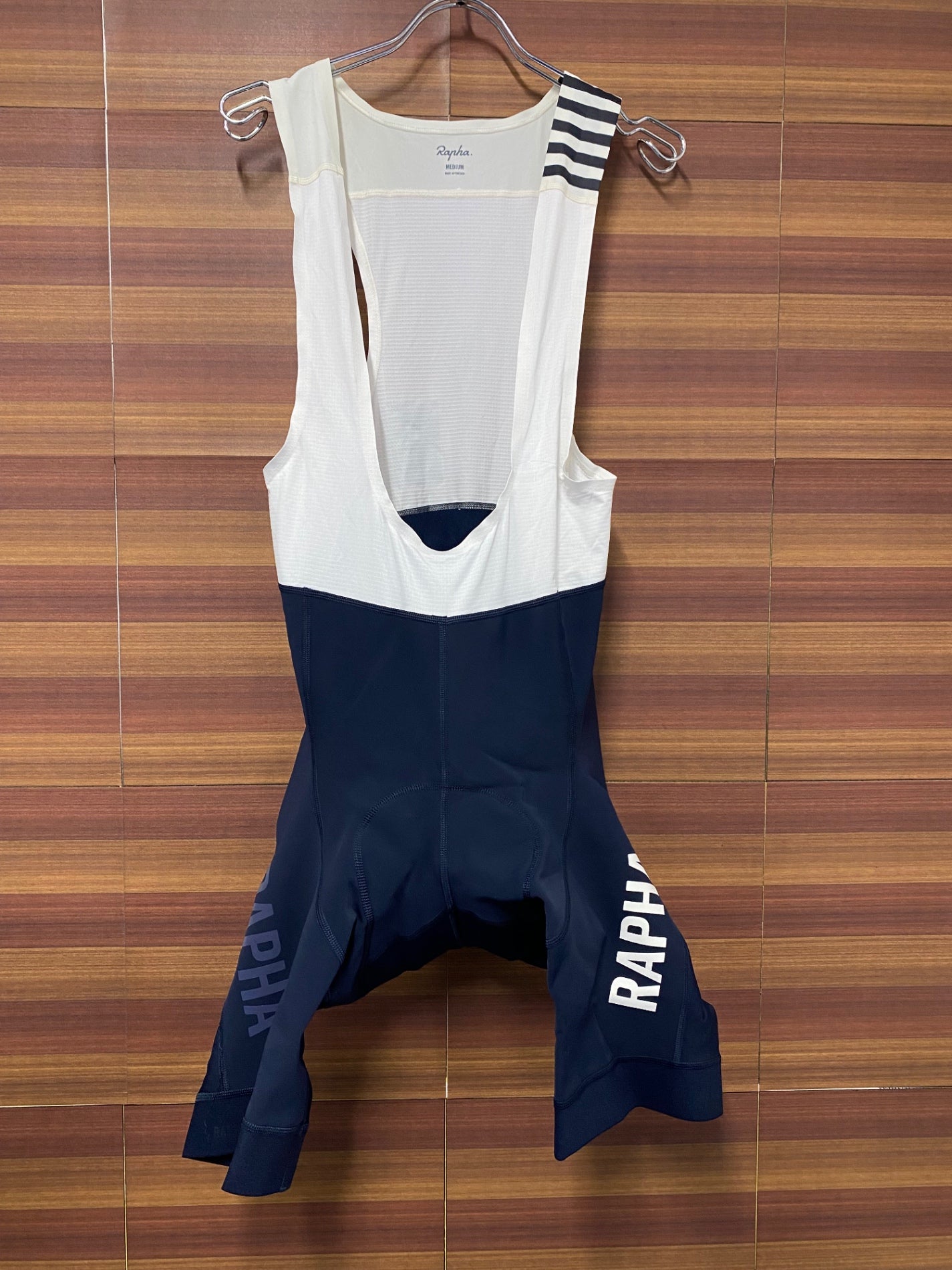 IT039 ラファ Rapha PRO TEAM WINTER BIB SHORTS ビブショーツ 紺 M 裏起毛