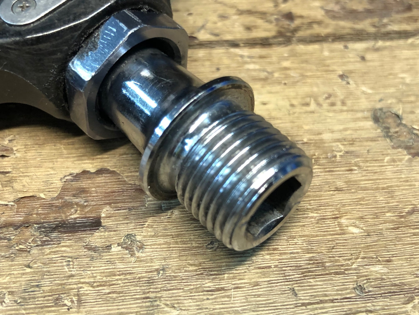 II854 シマノ SHIMANO アルテグラ ULTEGRA PD-6800 ビンディングペダル 左のみ ガリキズ ガタ 大