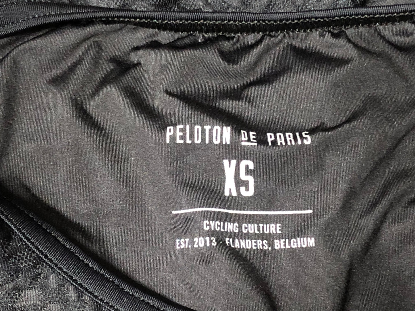 IW788 プロトンドパリ Peloton de Paris ノースリーブ べースレイヤー 黒 XS