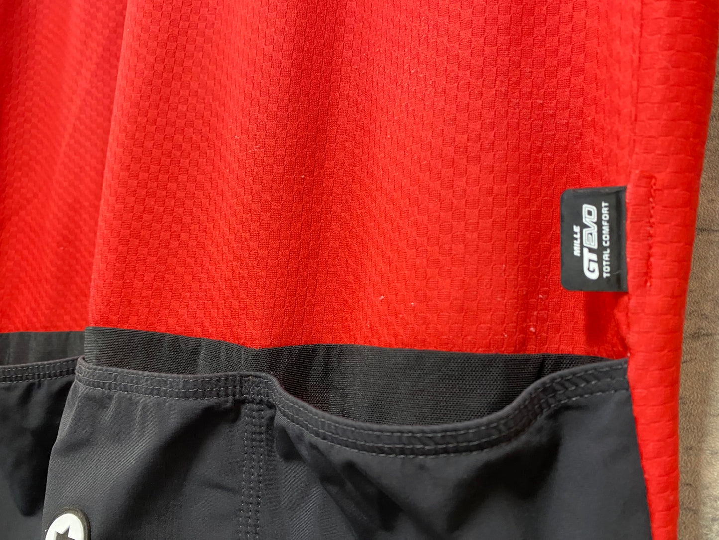 IX401 アソス assos ミレ MILLE GT Jersey C2 EVO 半袖 サイクルジャージ 赤 黒 M