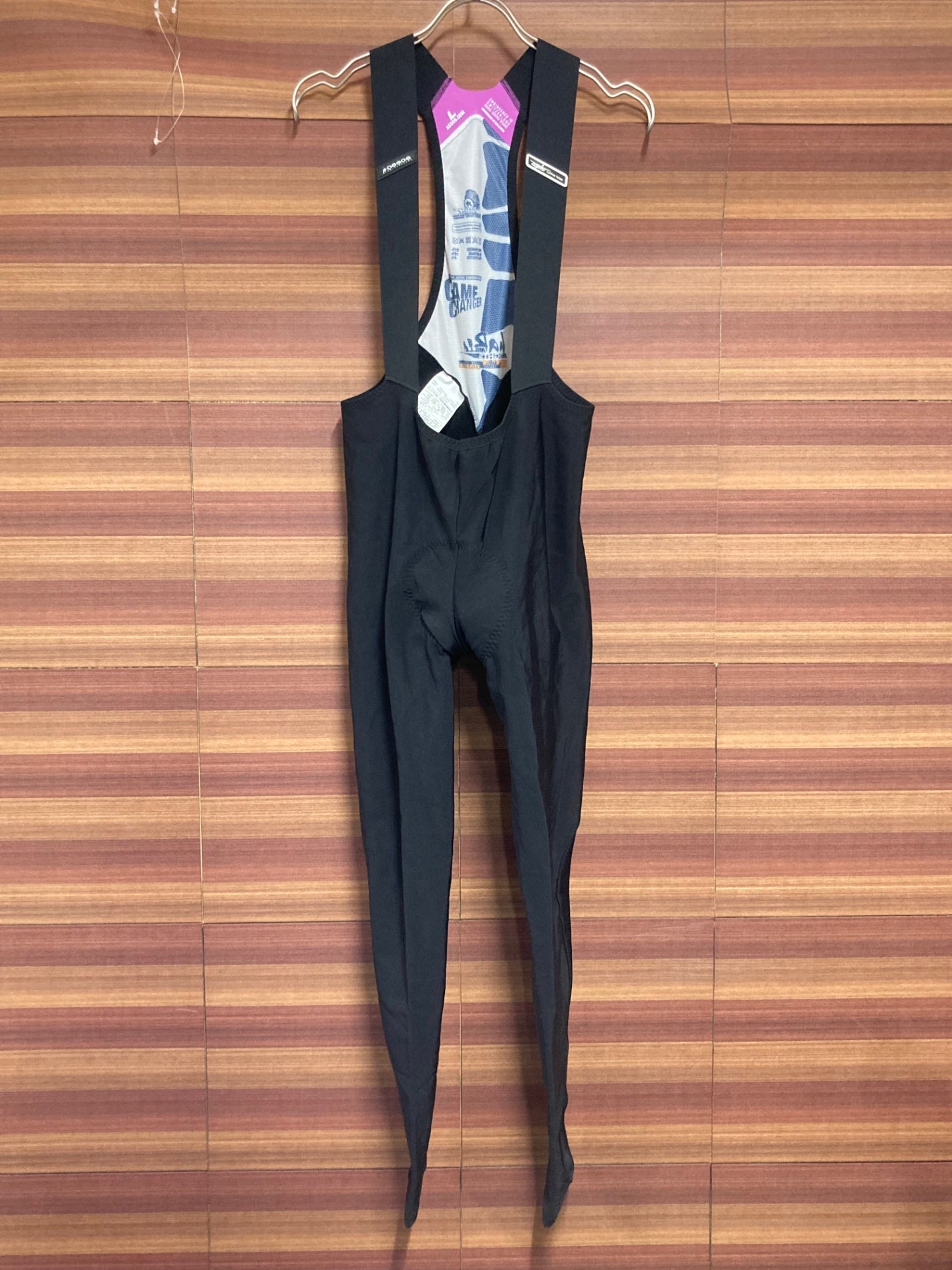 IO961 アソス assos HABU TIGHTS MILLE S7 ビブタイツ 黒 L 裏起毛