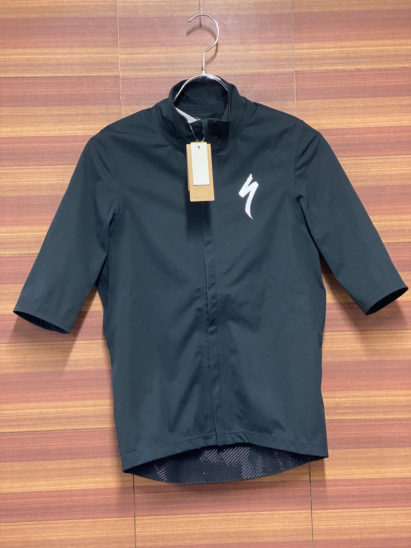 II961 スペシャライズド SPECIALIZED SL PRO RAIN JERSEY 半袖 レインジャージ MEN 黒 S