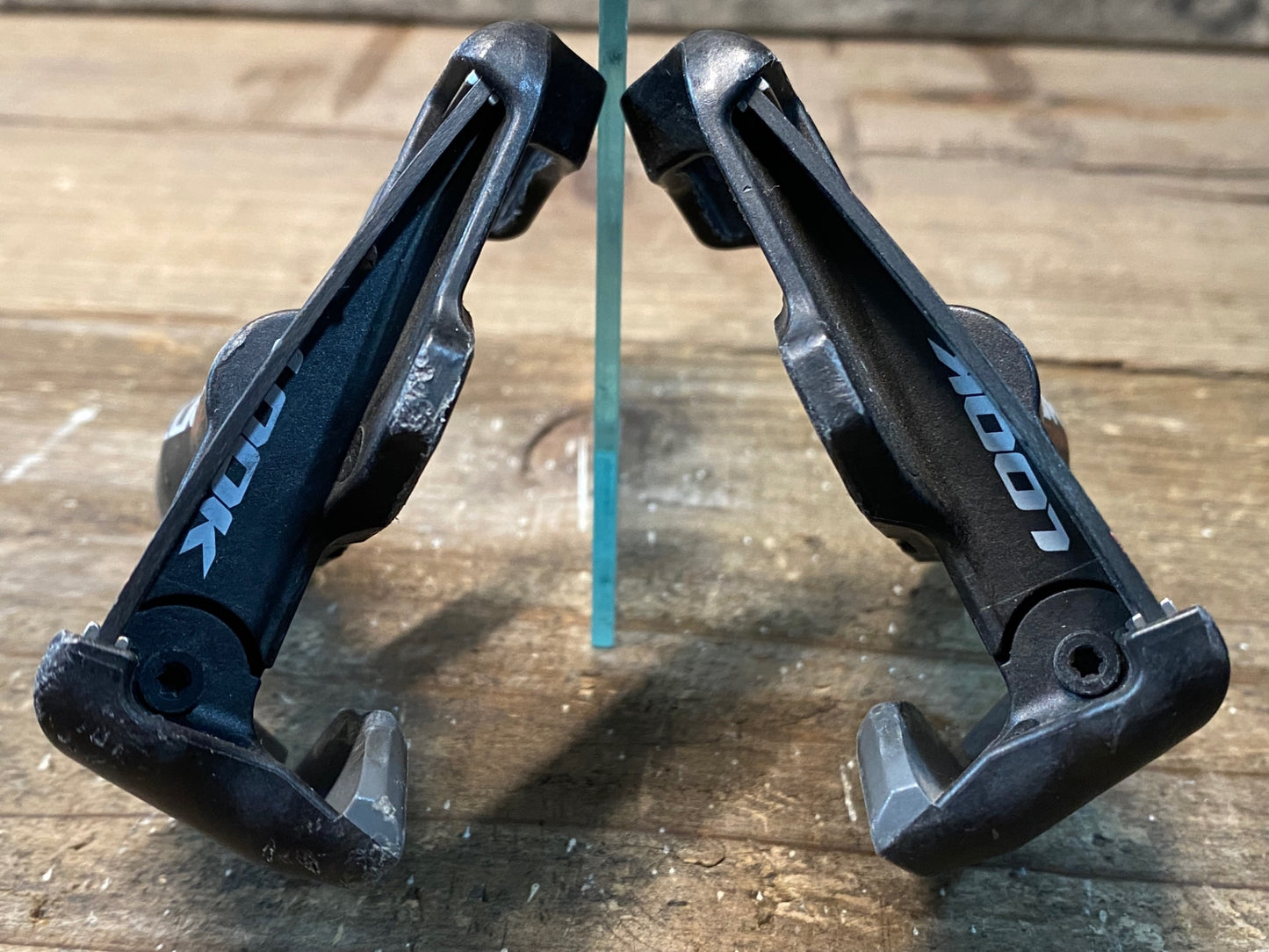 IQ554 ルック LOOK KEO BLADE CARBON ビンディングペダル チタンシャフト 軸回転スムース