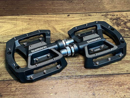 JB534 シマノ SHIMANO PD-GR500 フラットペダル 黒