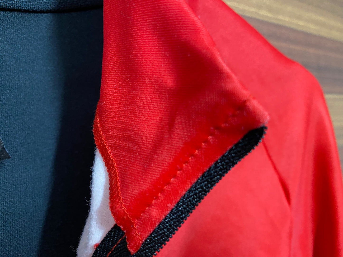 HG168 アソス assos ミレ MILLE GT SPRING FALL LONG SLEEVE JERSEY 長袖 赤黒 L 裏起毛