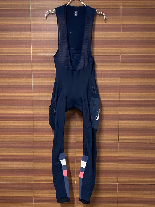IP296 ラファ Rapha BREVET CARGO WINTER TIGHTS WITH PAD ビブタイツ 裏起毛 黒 S