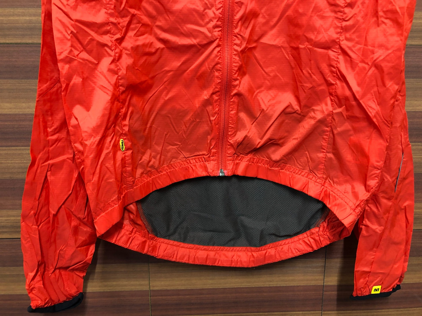 IR942 マヴィック MAVIC 長袖 ウィンドブレーカー 赤 O