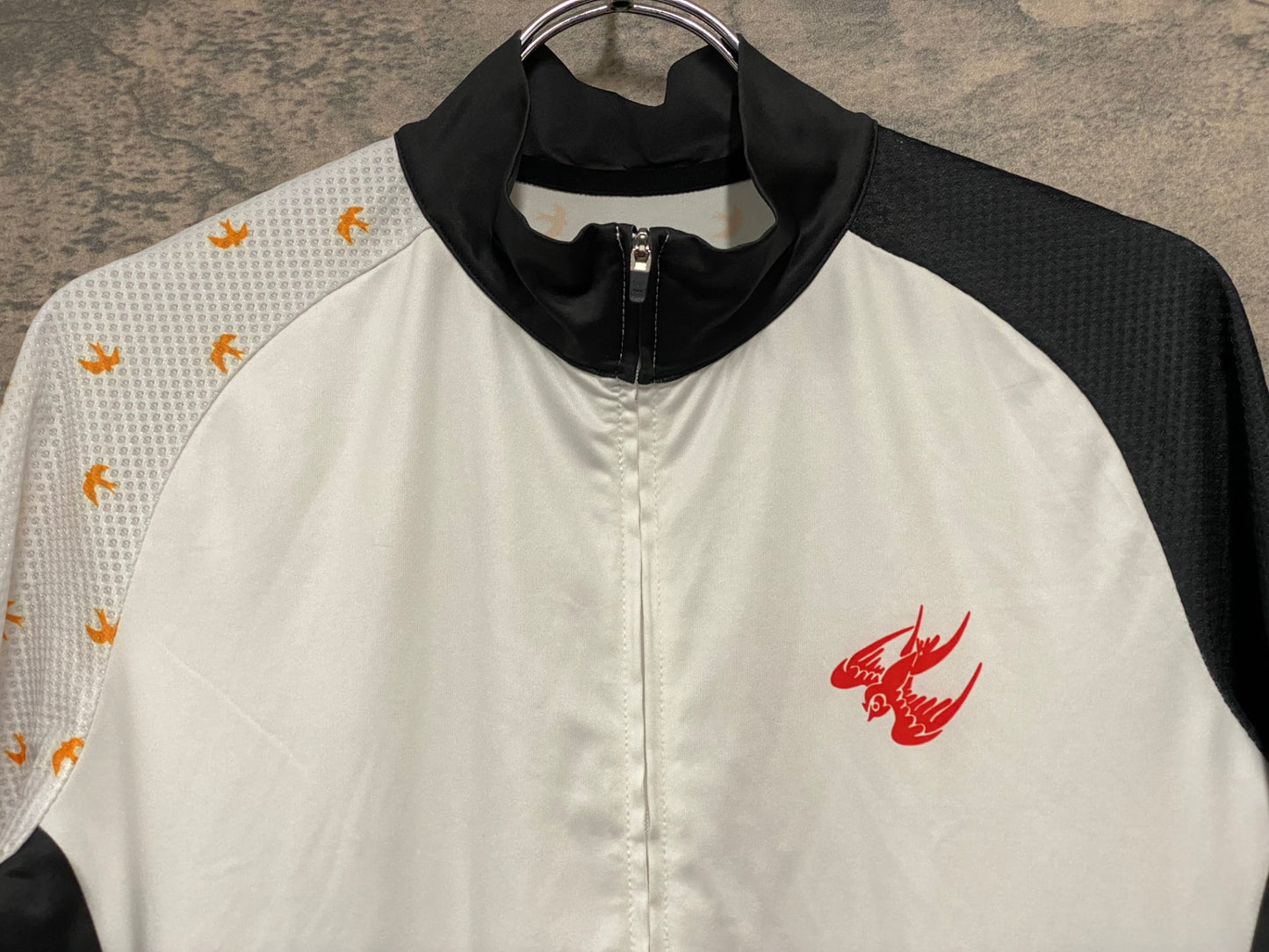 IZ259 R.O.F.cycle 半袖 サイクルジャージ 白 Mサイズ