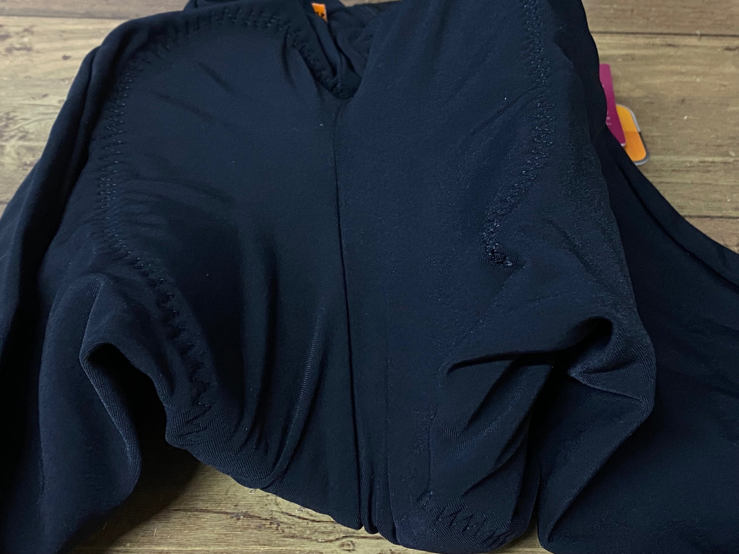 IR068 OZIO レーサータイツ 黒 レディース S 裏起毛 未使用