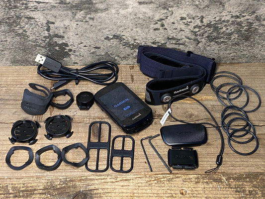 IQ655 ガーミン GARMIN EDGE 830 サイクルコンピューター スピード、ケイデンス、ハートレートセンサー付属 ※動作確認済み