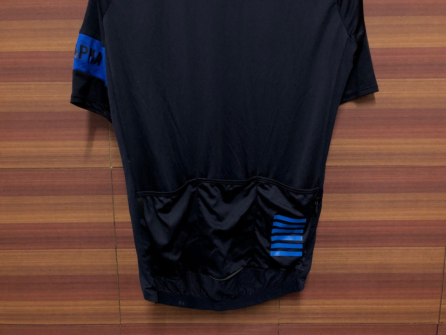 IN358 ラファ RAPHA PRO TEAM FLY WEIGHT JERSEY サイクルジャージ 半袖 ネイビー S