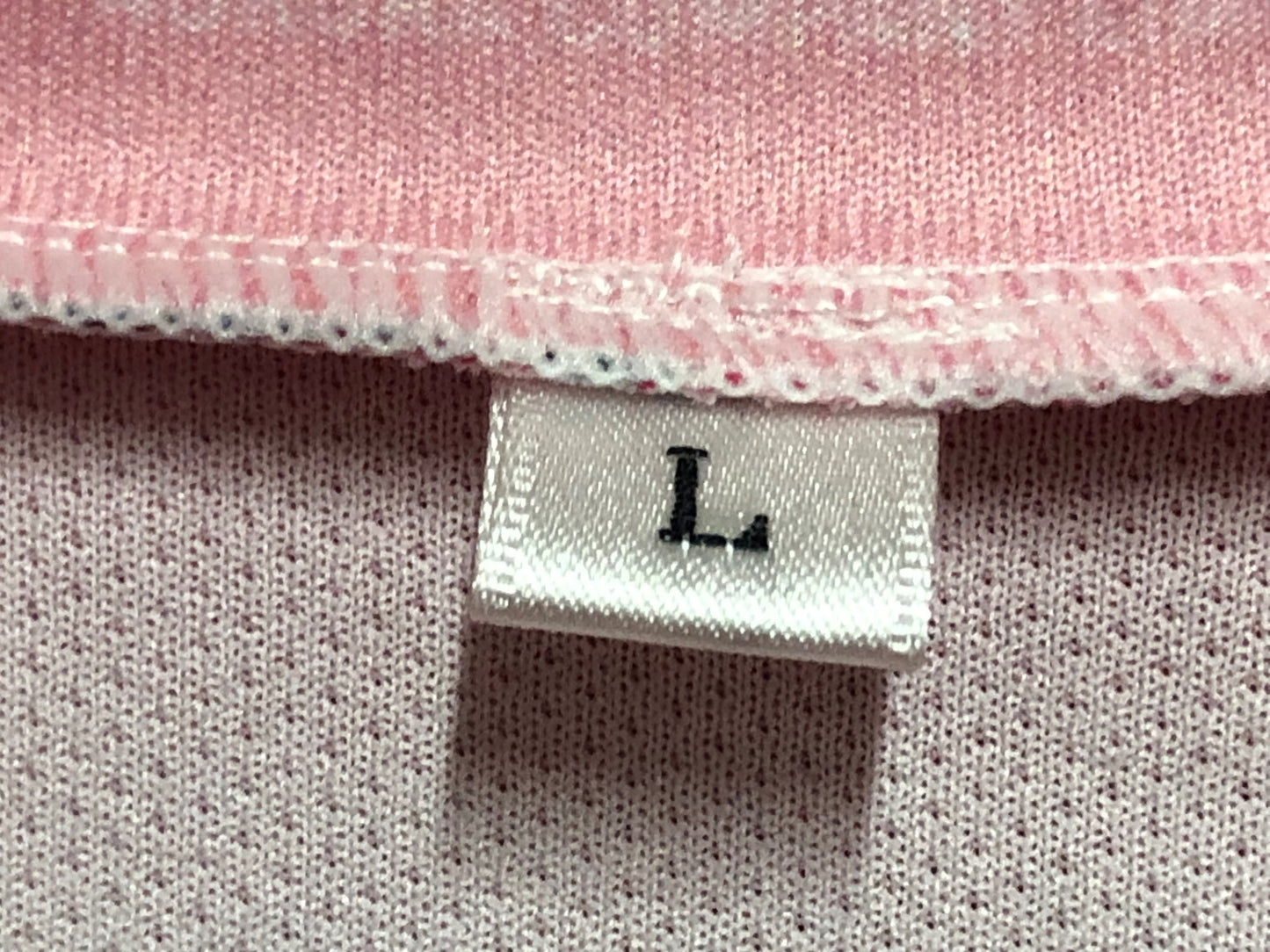 IS973 アウローラ AURORA 半袖 サイクルジャージ ピンク 白 L 岩下の新生姜 痛ジャージ