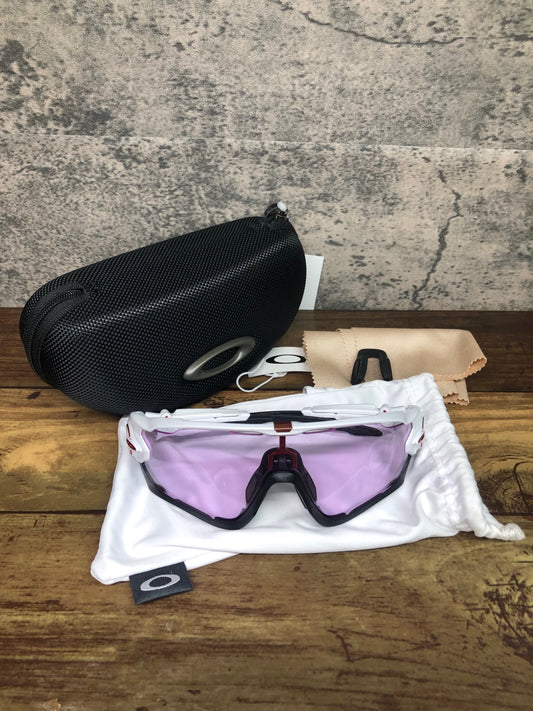 IT244 オークリー OAKLEY JAWBREAKER サングラス アイウェア 白 黒 PRIZMレンズ