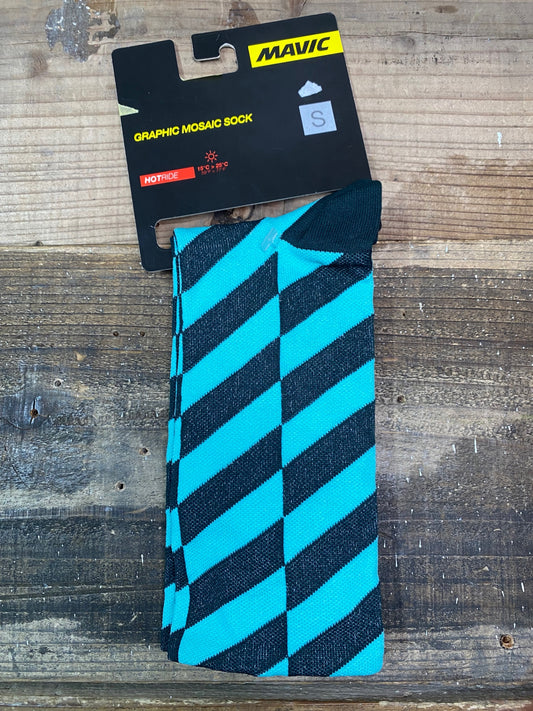 IR273 マヴィック MAVIC Graphic Mosaic Socks ソックス 青 35-38