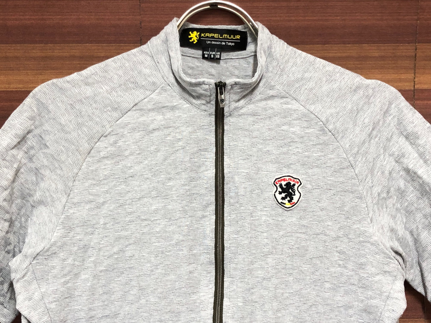 IM187 カペルミュール KAPELMUUR 半袖サイクルジャージ グレー M